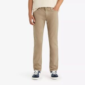 Levi’s 511 straight leg tan pants